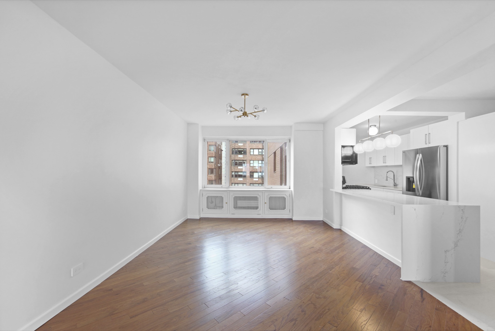 Living space at 25 Sutton Place South