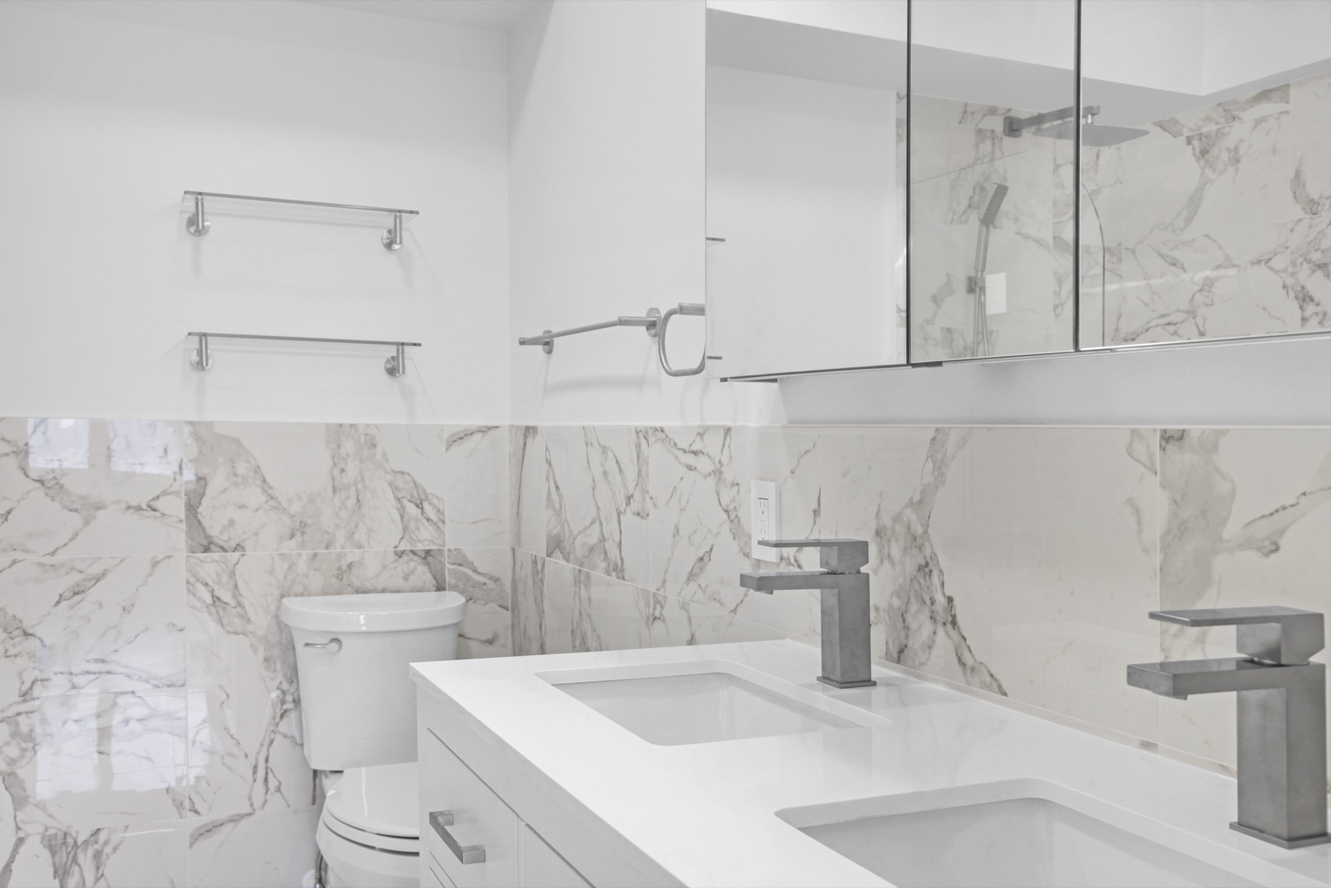 Bathroom at 25 Sutton Place South