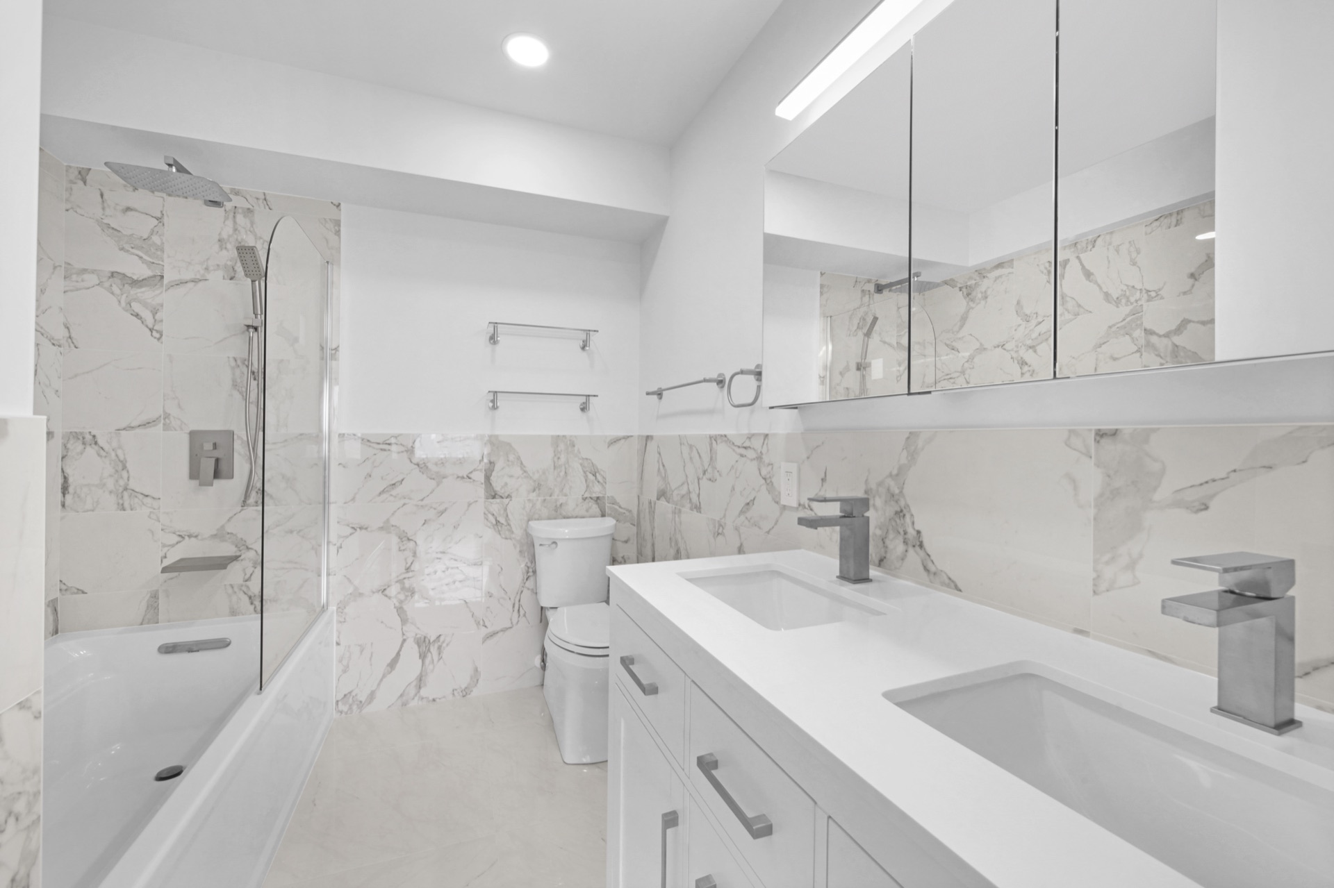 Bathroom at 25 Sutton Place South