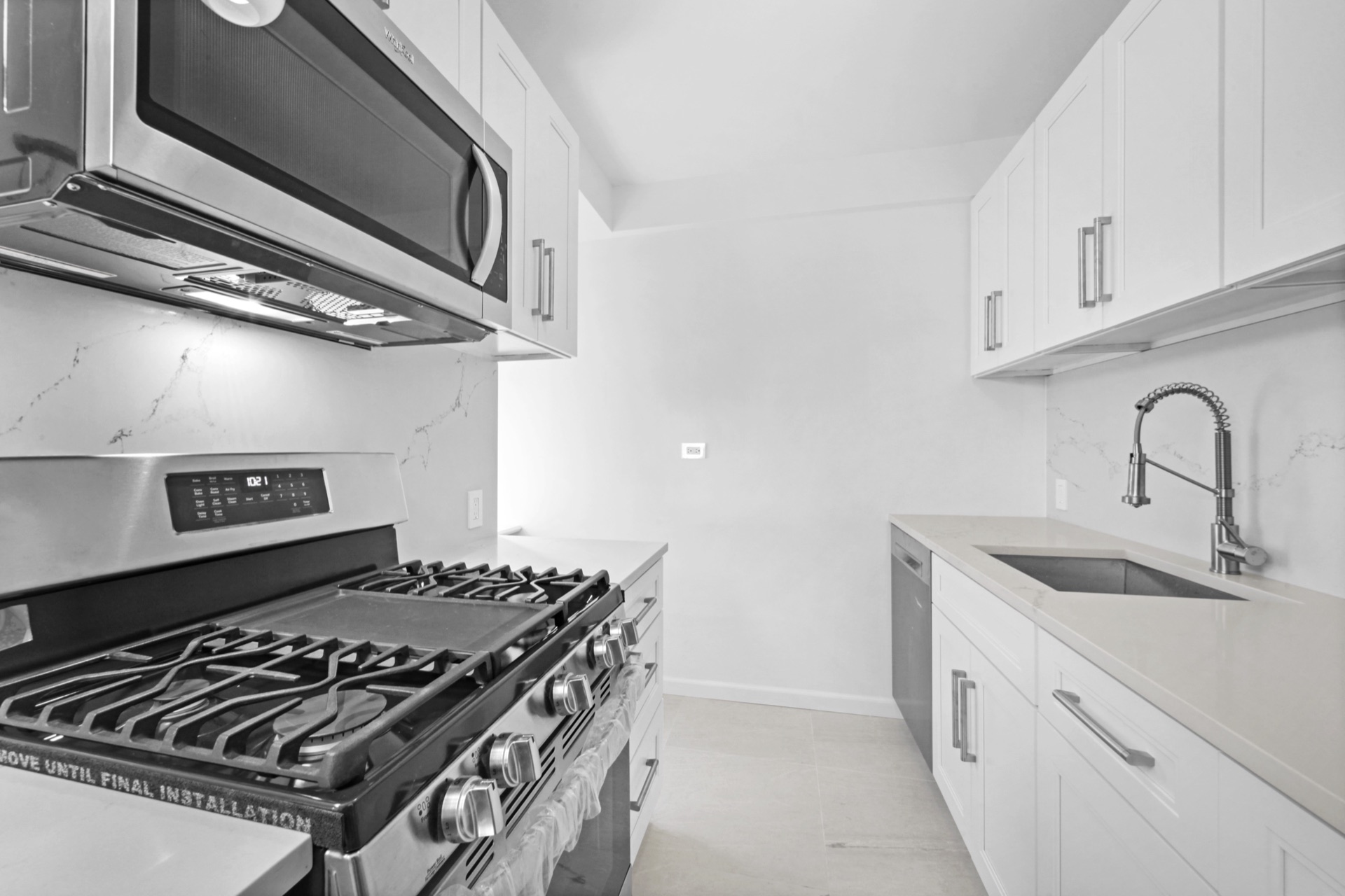 Kitchen at 25 Sutton Place South